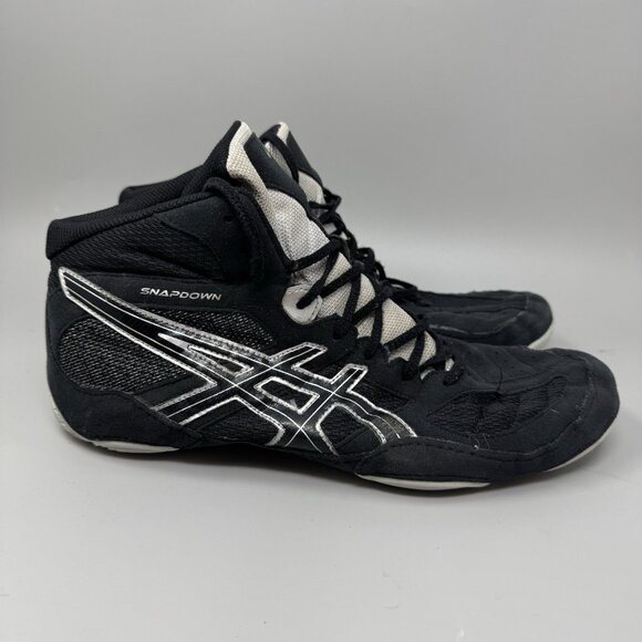 ASICS Snapdown Wrestling Shoes Mens Size 13 J502Y Grappling Training Wrestling - Picture 1 of 9